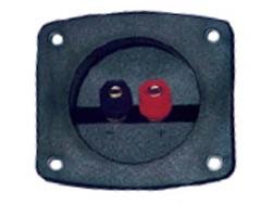 2P speaker terminal board W/plastic binding post 85mm×95mm