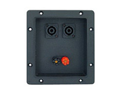 Speaker terminal board w/2*binding post+2canon females