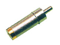 A:RCA plug to 3.5mm mono jack ,gold metal B:RCA plug to 3.5mm stereo jack ,gold metal
